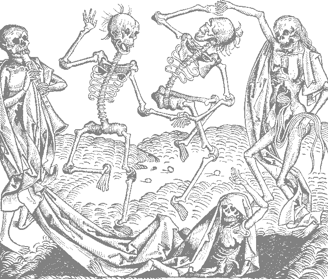Danse Macabre woodcut